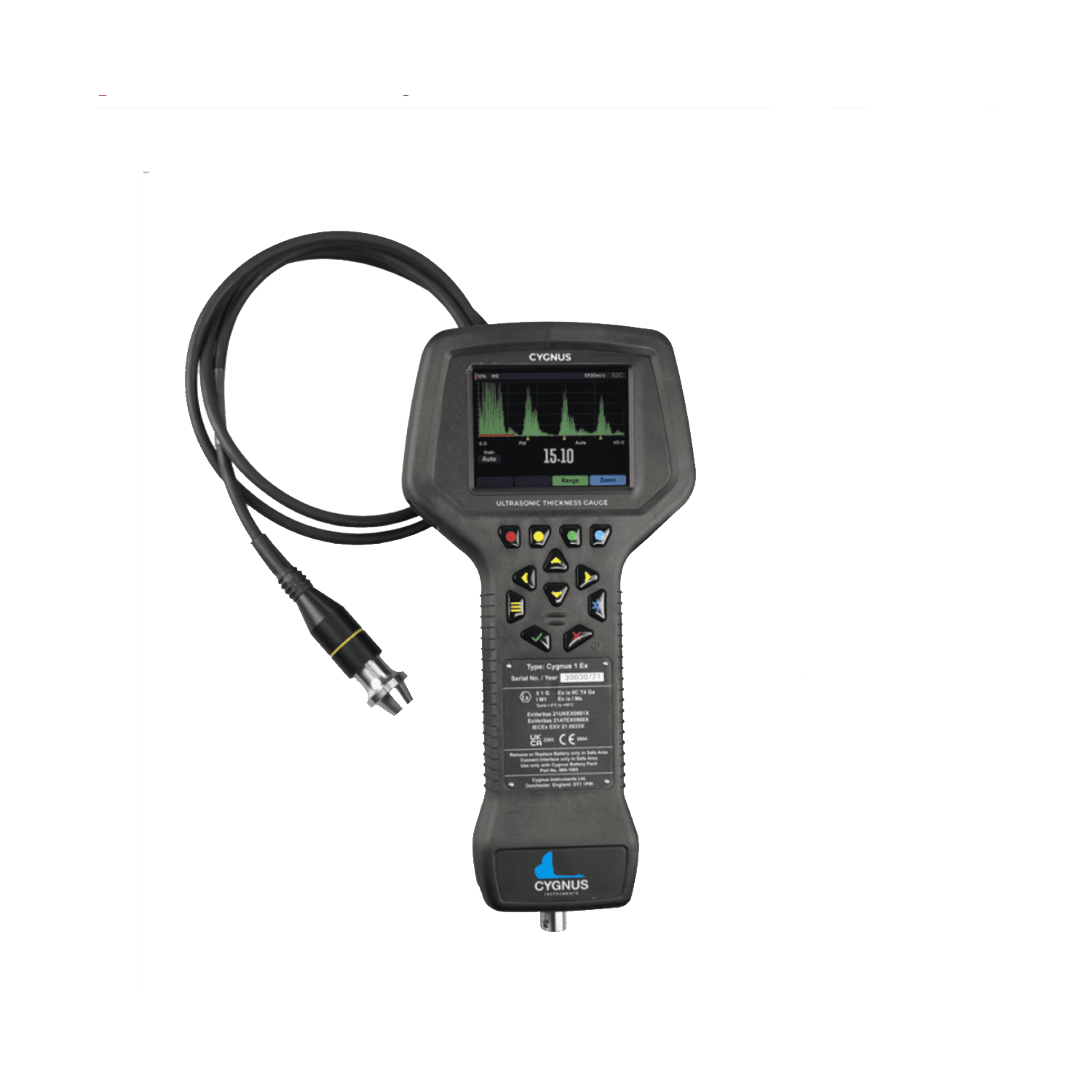 Cygnus Ex Pro Ultrasonic Thickness Gauge Rent Hire